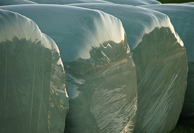 Round Bales of Haylage